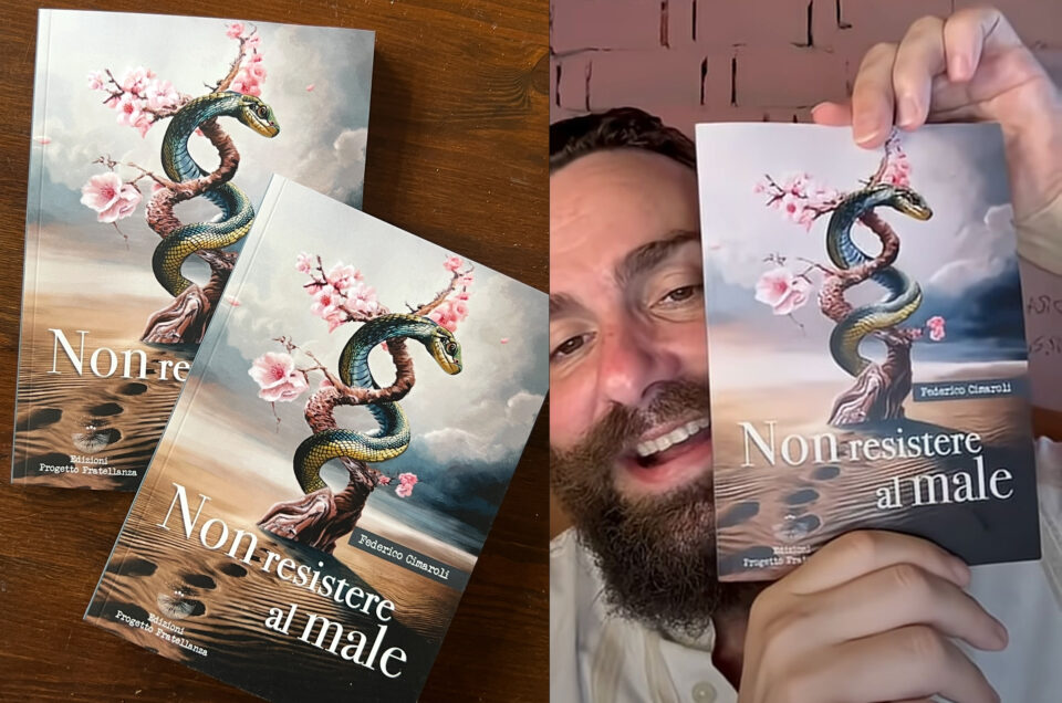 Copertina del libro “Non resistere al Male” di Federico Cimaroli